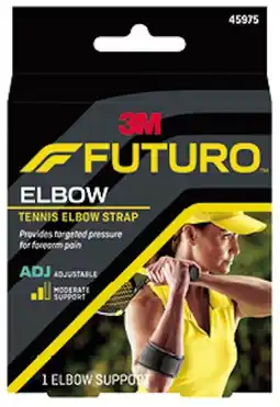 healthylife Futuro Adjustable Tennis Elbow Support Strap offer