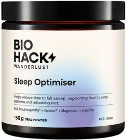 healthylife Wanderlust BioHack Wanderlust Sleep Optimiser Powder offer