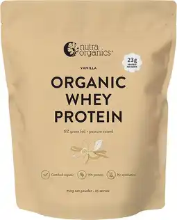 healthylife Nutra Organics Organic Whey Protein Powder Vanilla offer