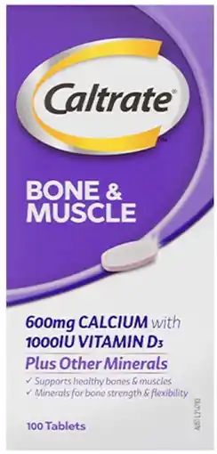 healthylife Caltrate Bone & Muscle 100 Tablets offer