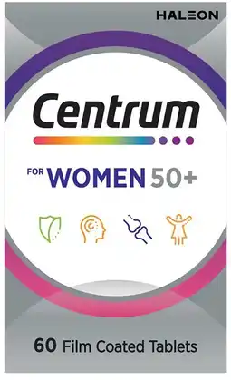 healthylife Centrum For Women 50+ Multivitamin 60 Tablets offer