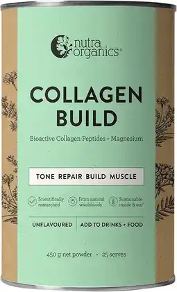 healthylife Nutra Organics Collagen Build Powder offer