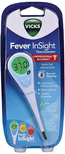 healthylife Vicks Fever InSight Digital Thermometer V916-V1 offer