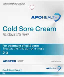 healthylife Apohealth Cold Sore Cream offer