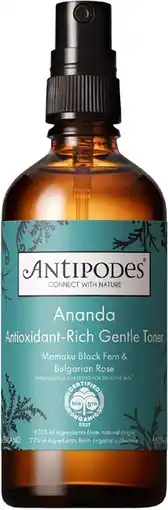 healthylife Antipodes Ananda Antioxidant-Rich Gentle Toner offer
