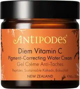 healthylife Antipodes Diem Vitamin C Pigment-Correcting Water Cream offer