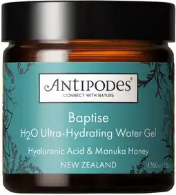 healthylife Antipodes Baptise H2O Ultra-Hydrating Water Gel offer