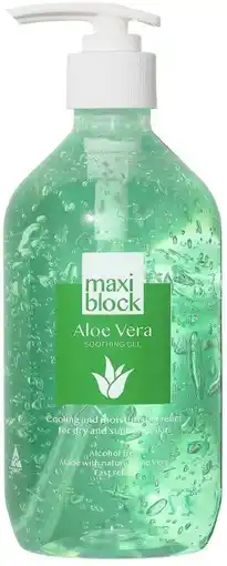 healthylife Maxiblock After Sun Aloe Vera Soothing Gel offer