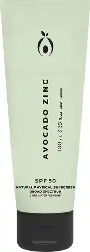 healthylife Avocado Zinc Natural Physical Sunscreen SPF50 offer