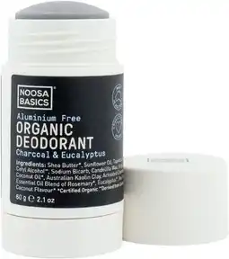 healthylife Noosa Basics Activated Charcoal Deodorant Stick offer