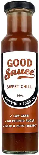 healthylife Undivided Food Co Good Sauce Sweet Chilli offer