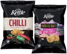 IGA Kettle Potato Chips 150‑165g Selected Varieties offer