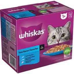 IGA Whiskas Favourites Wet Cat Food Selected Varieties offer
