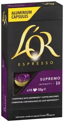 IGA L’OR Espresso Coffee Capsules Selected Varieties offer
