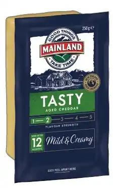 IGA Mainland Cheese Block 200‑250g Selected Varieties offer