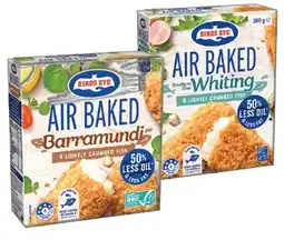 IGA Birds Eye Air Baked Crumbed Fish 250‑380g Selected Varieties offer