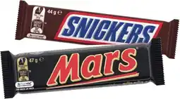 IGA Mars Medium Bars 44‑50g Selected Varieties offer