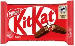 IGA Nestlé Medium Bars 35‑50g or Darrell Lea Choc Logs 110g Selected Varieties offer