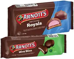 IGA Arnott’s Chocolate Biscuits 160‑250g Selected Varieties offer