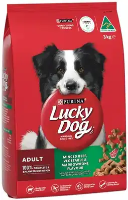 IGA Purina Lucky Dog Dry Dog Food Selected Varieties offer