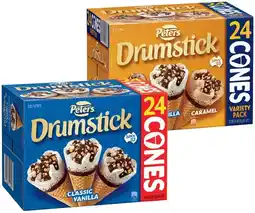 IGA Peters Drumstick or Summer Faves 24 Pack Selected Varieties offer