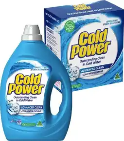IGA Cold Power Laundry Liquid 2 Litre or Powder 2kg Selected Varieties offer