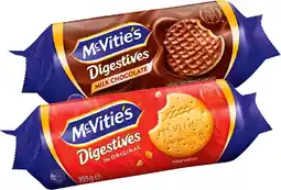 IGA McVitie’s Digestives Selected Varieties offer