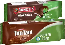 IGA Arnott’s Gluten Free Chocolate or Cream Biscuits 120‑150g Selected Varieties offer