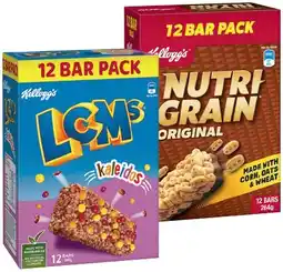 IGA Kellogg’s LCMs or Nutri‑Grain Bars 12 Pack Selected Varieties offer