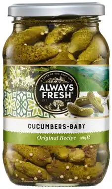 IGA Always Fresh Baby Cucumbers offer