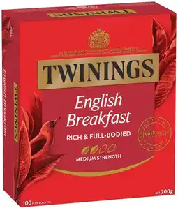 IGA Twinings Tea Bags Selected Varieties offer