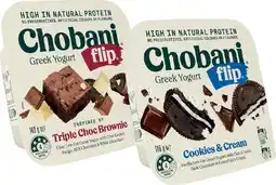 IGA Chobani Flip Greek Yoghurt Selected Varieties offer
