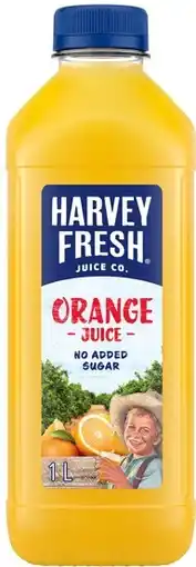 IGA Harvey Fresh Real Juice Selected Varieties offer