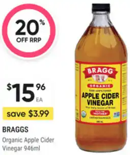 healthylife BRAGGS Organic Apple Cider Vinegar offer