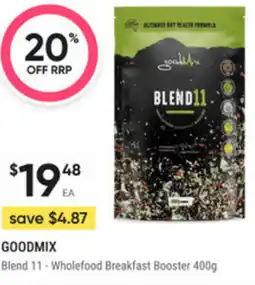healthylife GOODMIX Blend 11 - Wholefood Breakfast Booster offer
