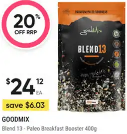 healthylife GOODMIX Blend 13-Paleo Breakfast Booster offer