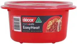 IGA Décor Microsafe Round Container offer