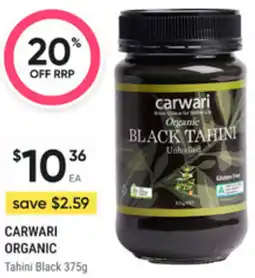 healthylife CARWARI ORGANIC Tahini Black offer