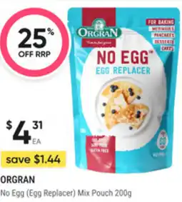 healthylife ORGRAN No Egg (Egg Replacer) offer