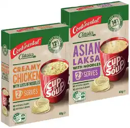 IGA Continental Cup A Soup 2 Serve offer