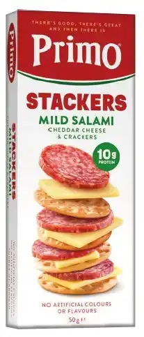 IGA Primo Stackers 45‑57g Selected Varieties offer