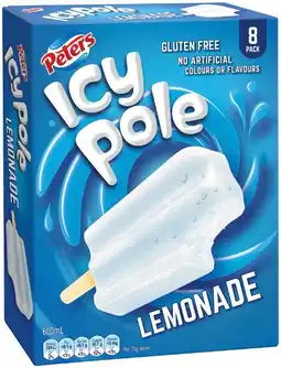 IGA Peters Icy Pole Selected Varieties offer