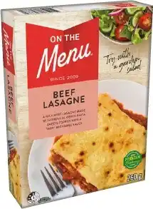 IGA On The Menu Frozen Meal Selected Varieties offer