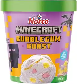 IGA Norco Minecraft Ice Cream Selected Varieties offer
