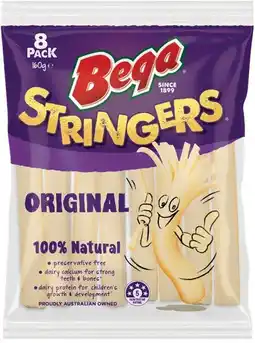 IGA Bega Cheese Stringers Selected Varieties offer