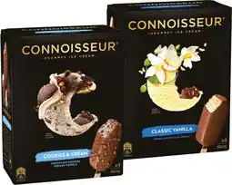 IGA Connoisseur Gourmet Ice Cream Selected Varieties offer