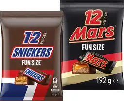 IGA M&M’s, Snickers or Maltesers Fun Size Pack offer