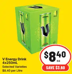 IGA V Energy Drink offer