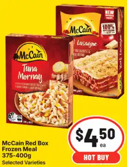IGA McCain Red Box Frozen Meal offer