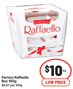 IGA Ferrero Raffaello Box offer